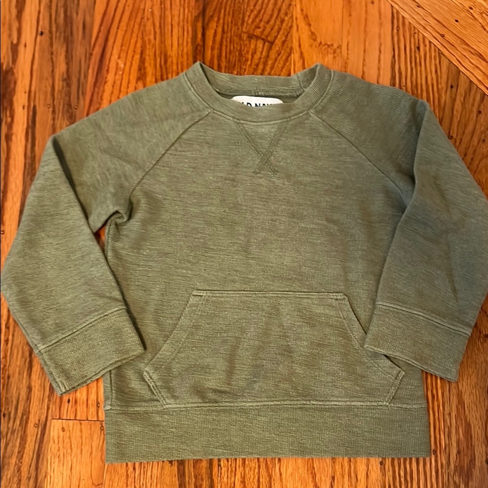 Old Navy Olive Green Toddler Sweatshirt